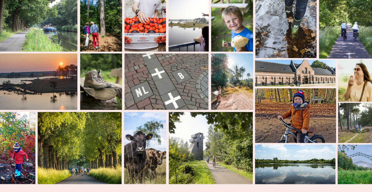 Collage met partners in project Brabant kust de Kempen