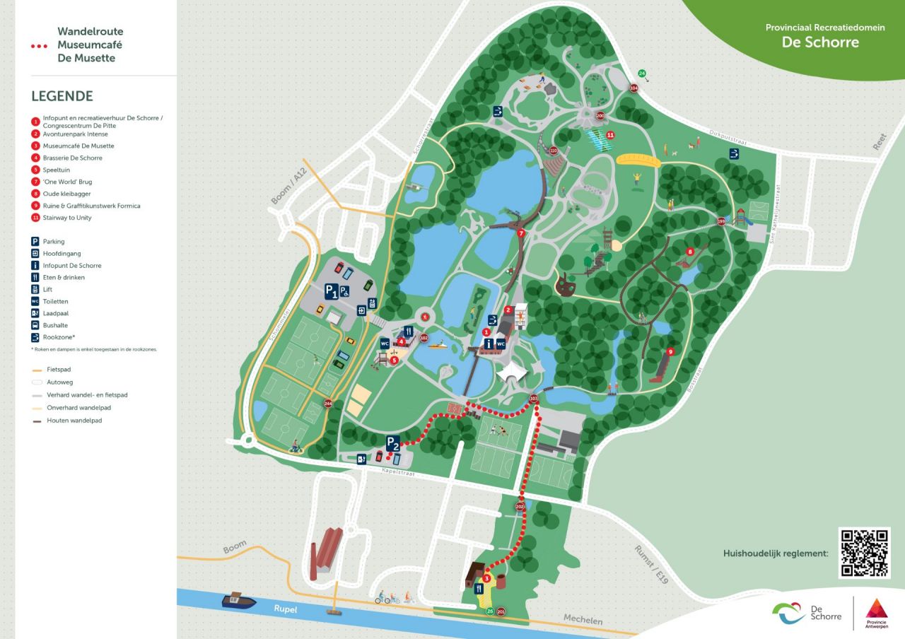 Wandelroute naar Museumcafé De Musette