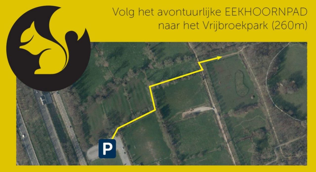 eekhoornpad Vrijbroekpark