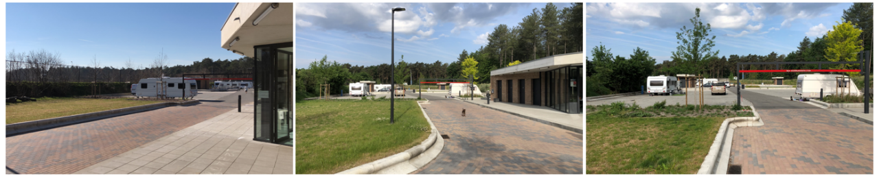 Fotocollage doortrekkersterrein Lille