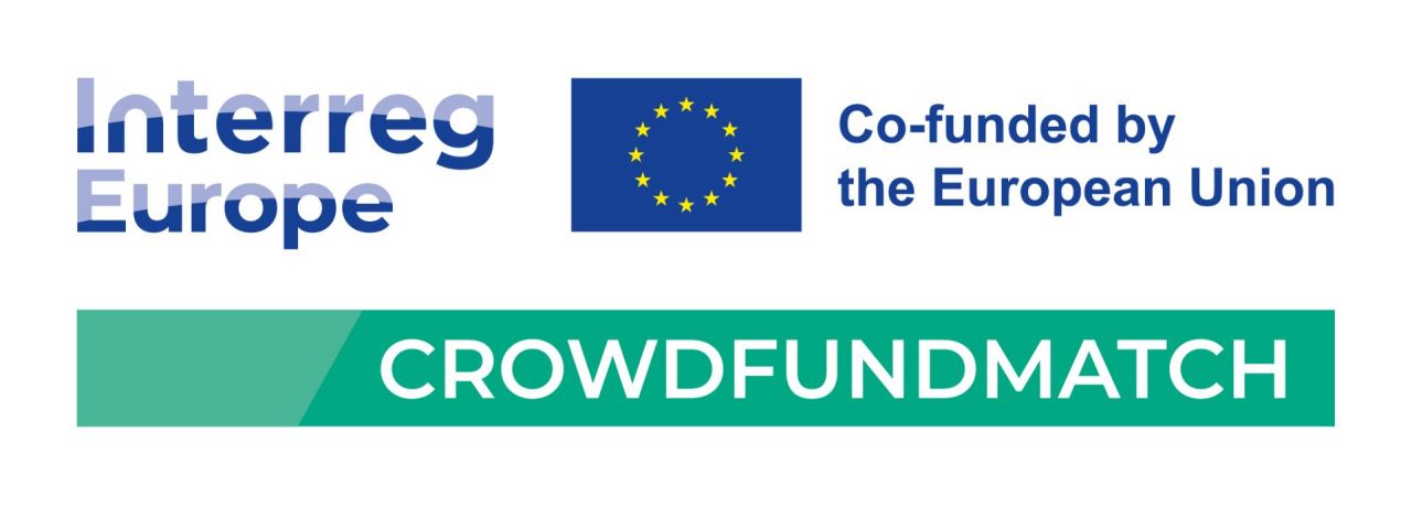 Logo Interreg Europe Crowdfundmatch