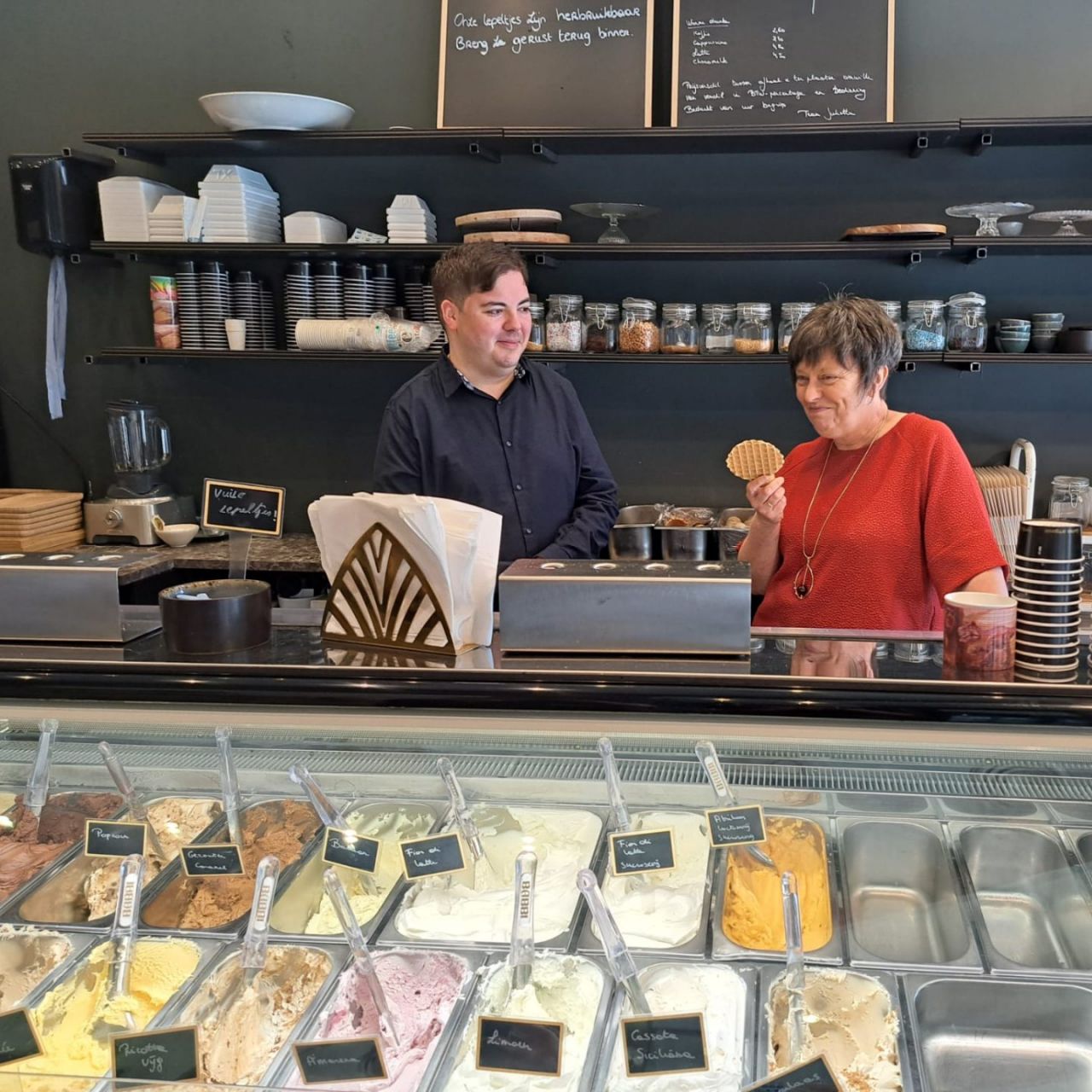 Gelateria Julietta toog