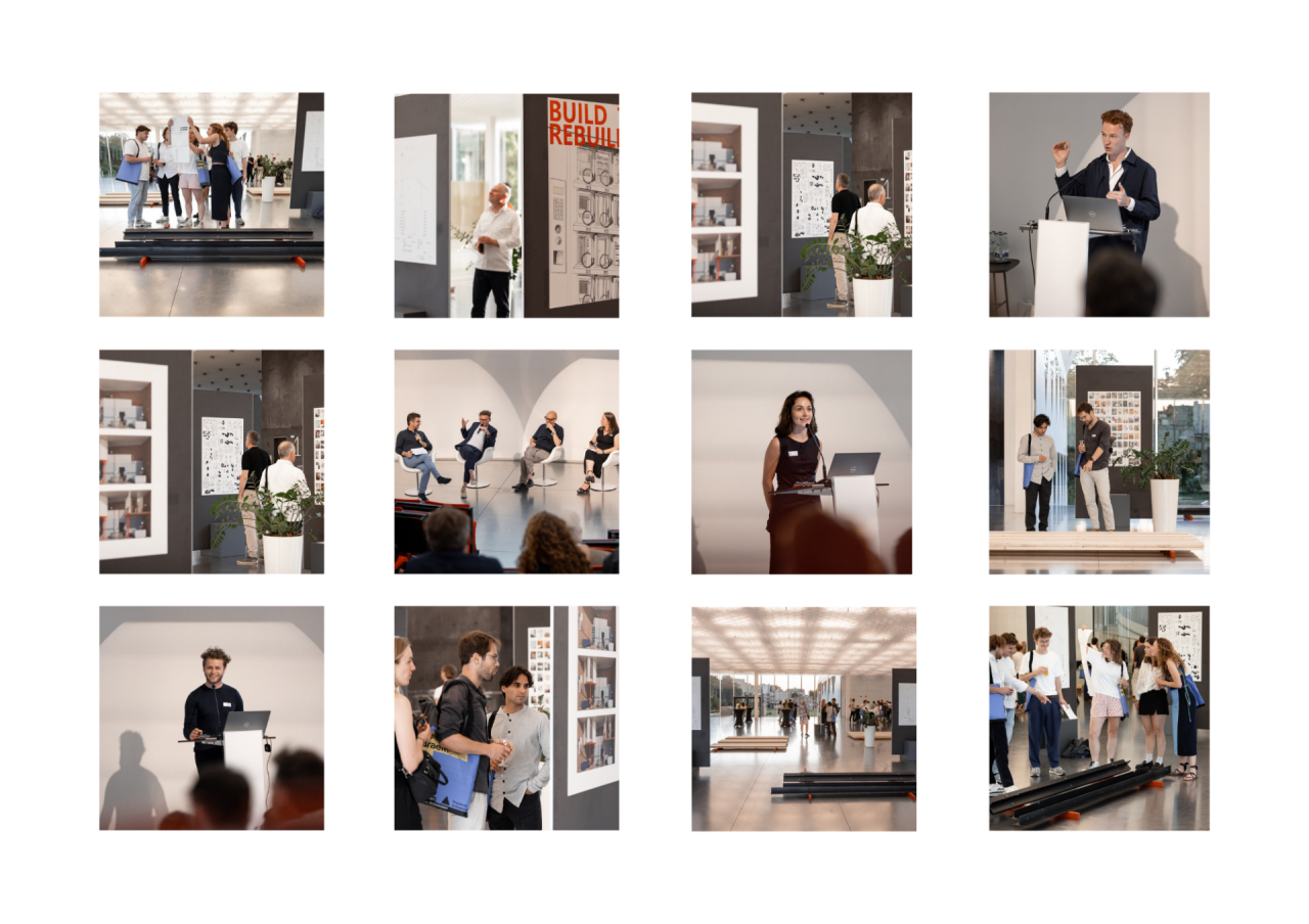 Fotocollage event build to rebuild