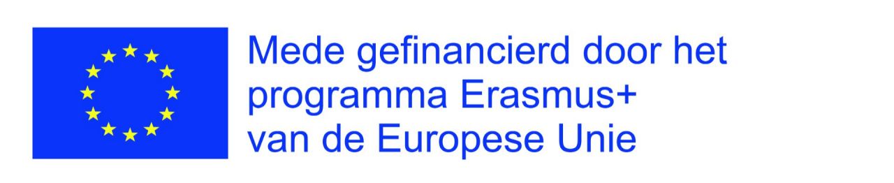logo Erasmus+ mede gefinancierd door het programma Erasmus+ van de Europese Unie