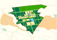 Digitale kaart van PRUP