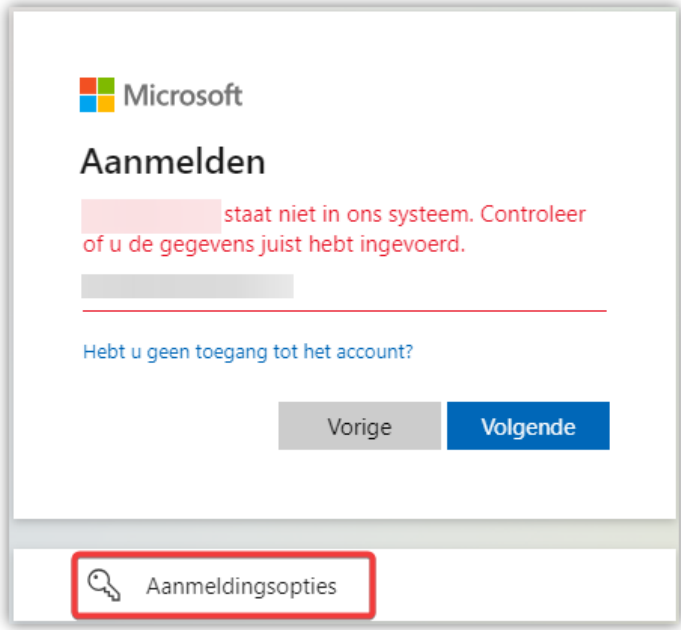foutmelding