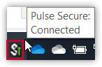 screenshot pulse secure icoon