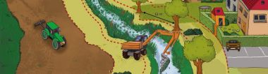 Werken aan de Kleine Beek
