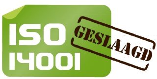 Label: geslaagd voor ISO 14001!