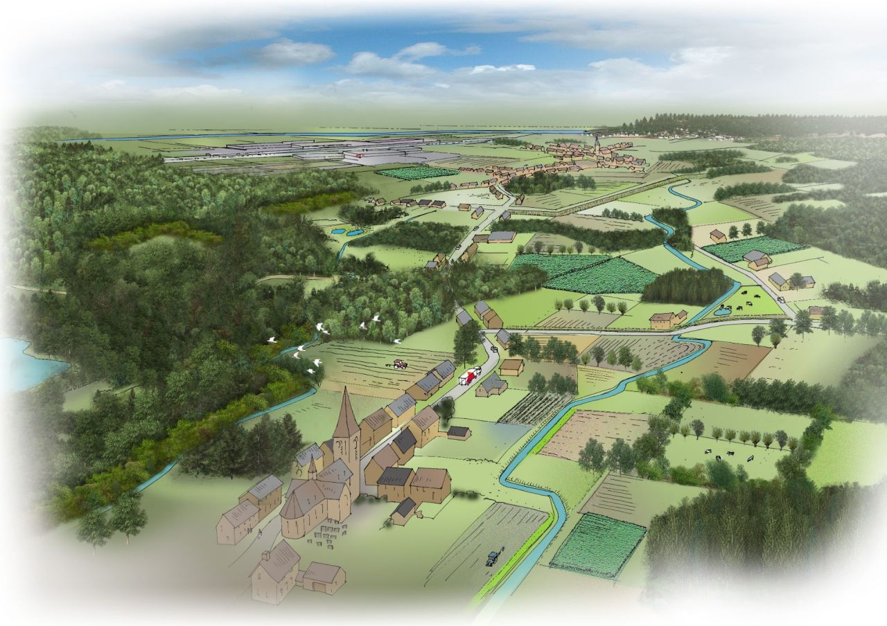 Landschapsbeeld biodiversiteit Stroomgebied Kleine Nete