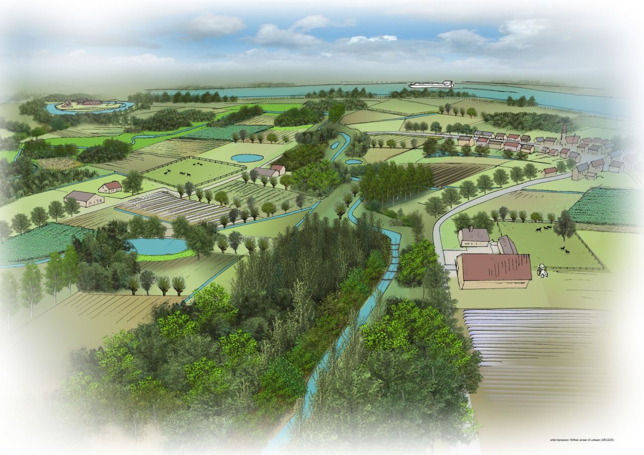 Landschapsbeeld biodiversiteit Klein Brabant