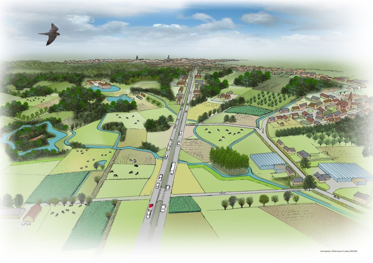 Landschapsbeeld biodiversiteit Land van Kontich-Ranst