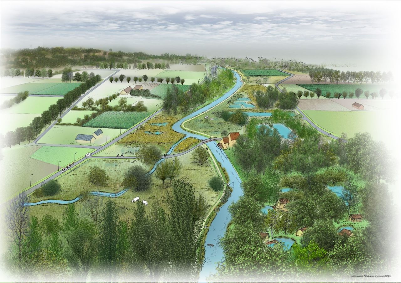 Landschapsbeeld biodiversiteit Stroomgebied Grote Nete