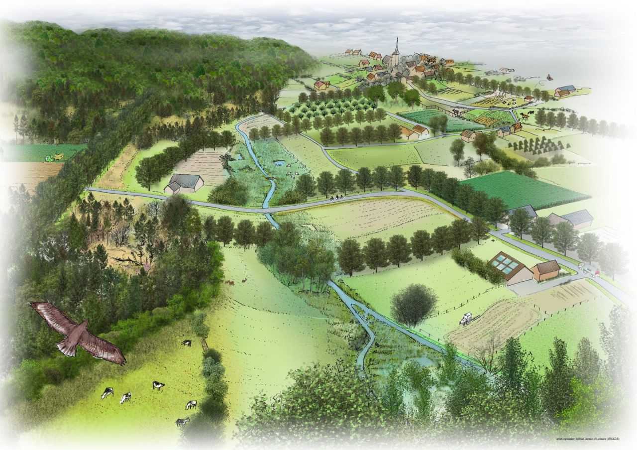 Landschapsbeeld biodiversiteit Zuid-Kempisch Heuvelland