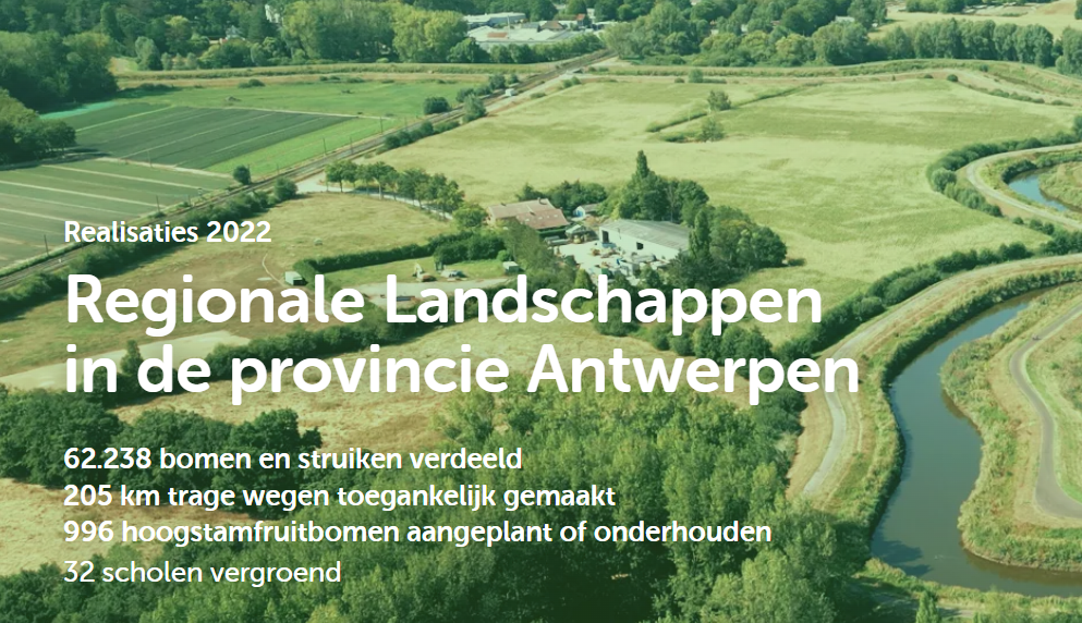 Foto landschap rivierenland