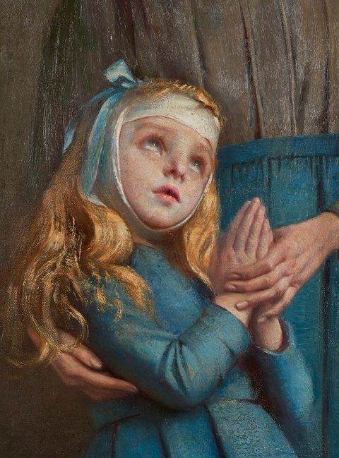 Alice Eckermans - Vrouw met biddend kind