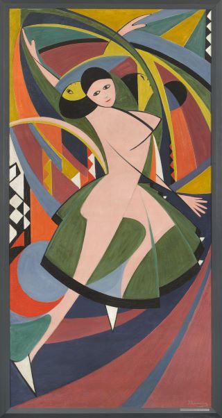 Jan Kiemeneij - Ballerina - olieverf op doek (1921)
