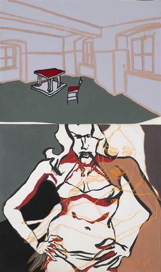 Anne-Mie Van Kerckhoven, Schatten uit het Westen/Schuldkamer (1993) 