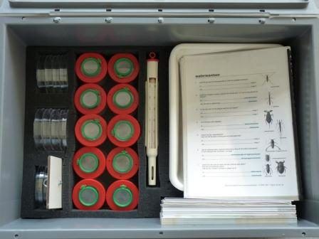 Veldkoffer biologisch wateronderzoek