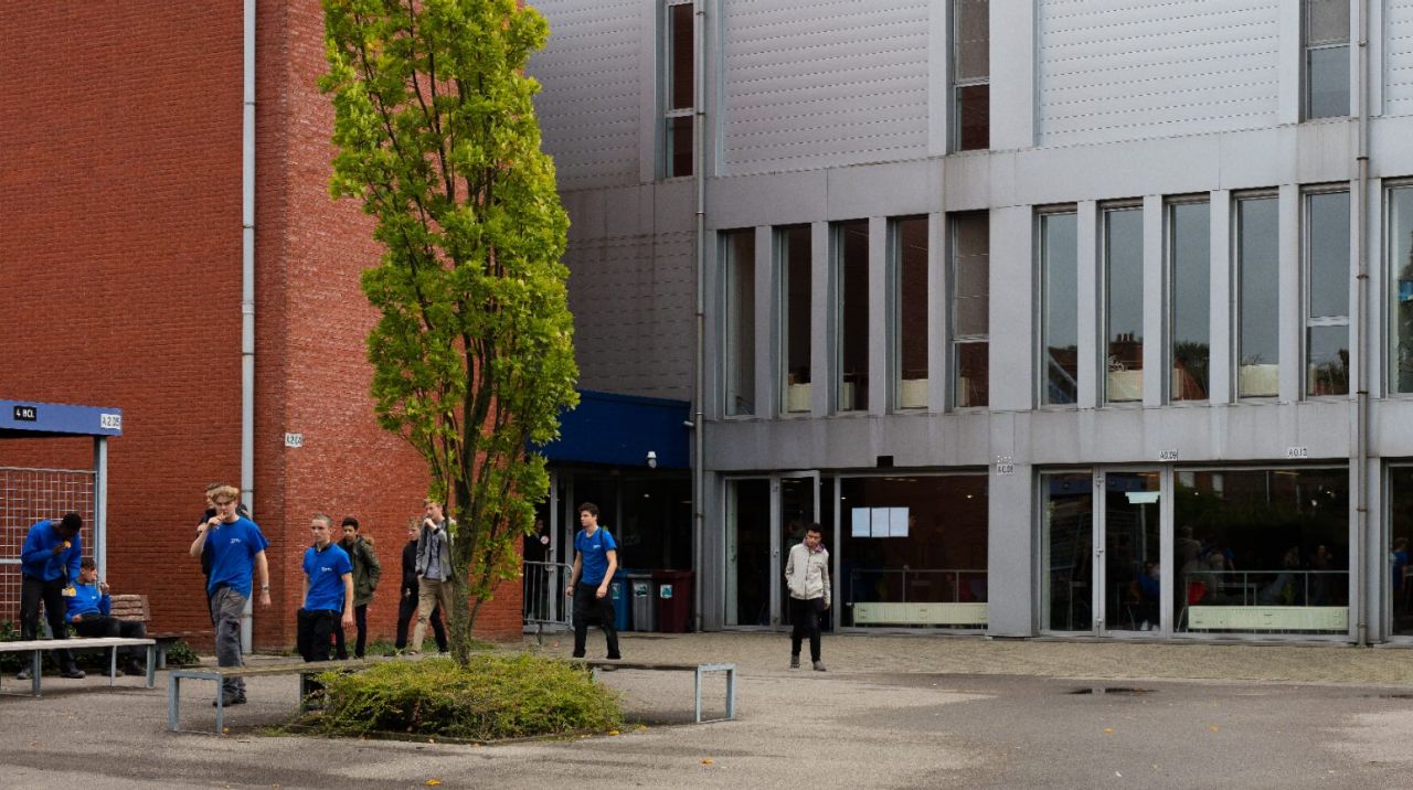 Gevel opleidingscentrum aanloopfase en duaal PTS Boom