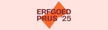 Roze Banner Erfgoedprijs 2025