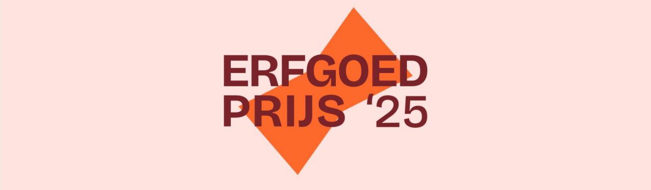 Roze Banner Erfgoedprijs 2025