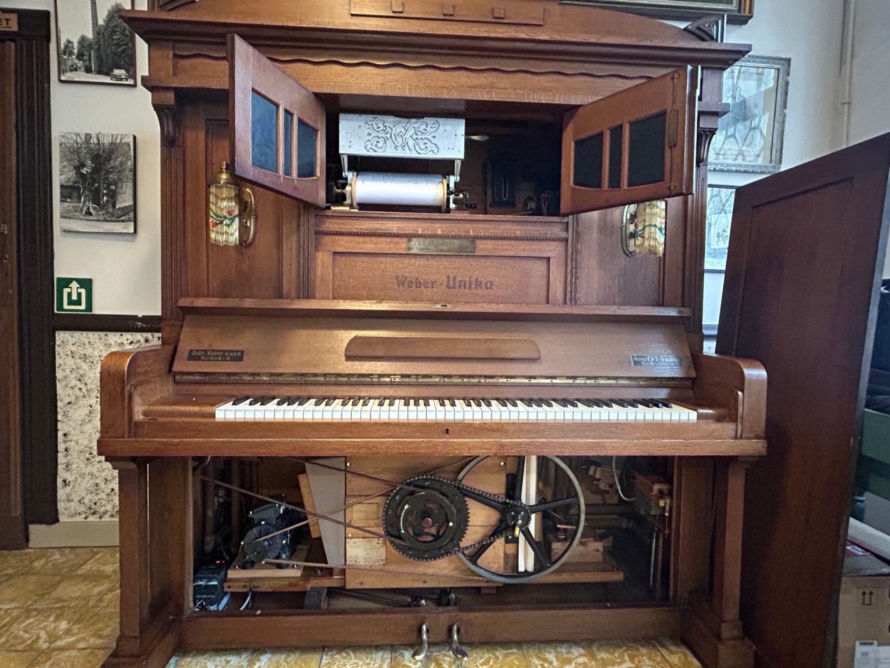 Weber Unica Orgelpiano - Lint - kandidaat Erfgoedprijs 2025
