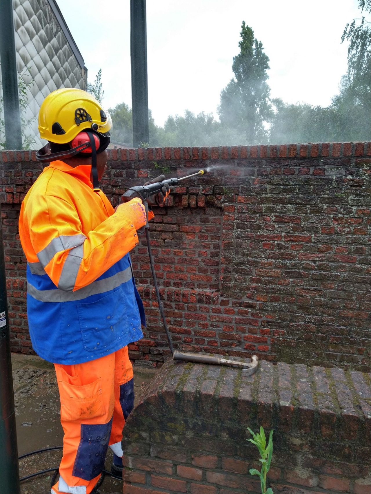 restauratie steenbakkersmuurtjes - kandidaat Erfgoedprijs 2025