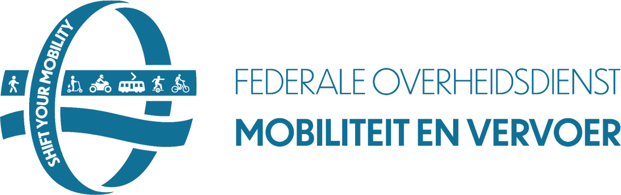 Logo Federale Overheidsdienst Mobiliteit en Vervoer