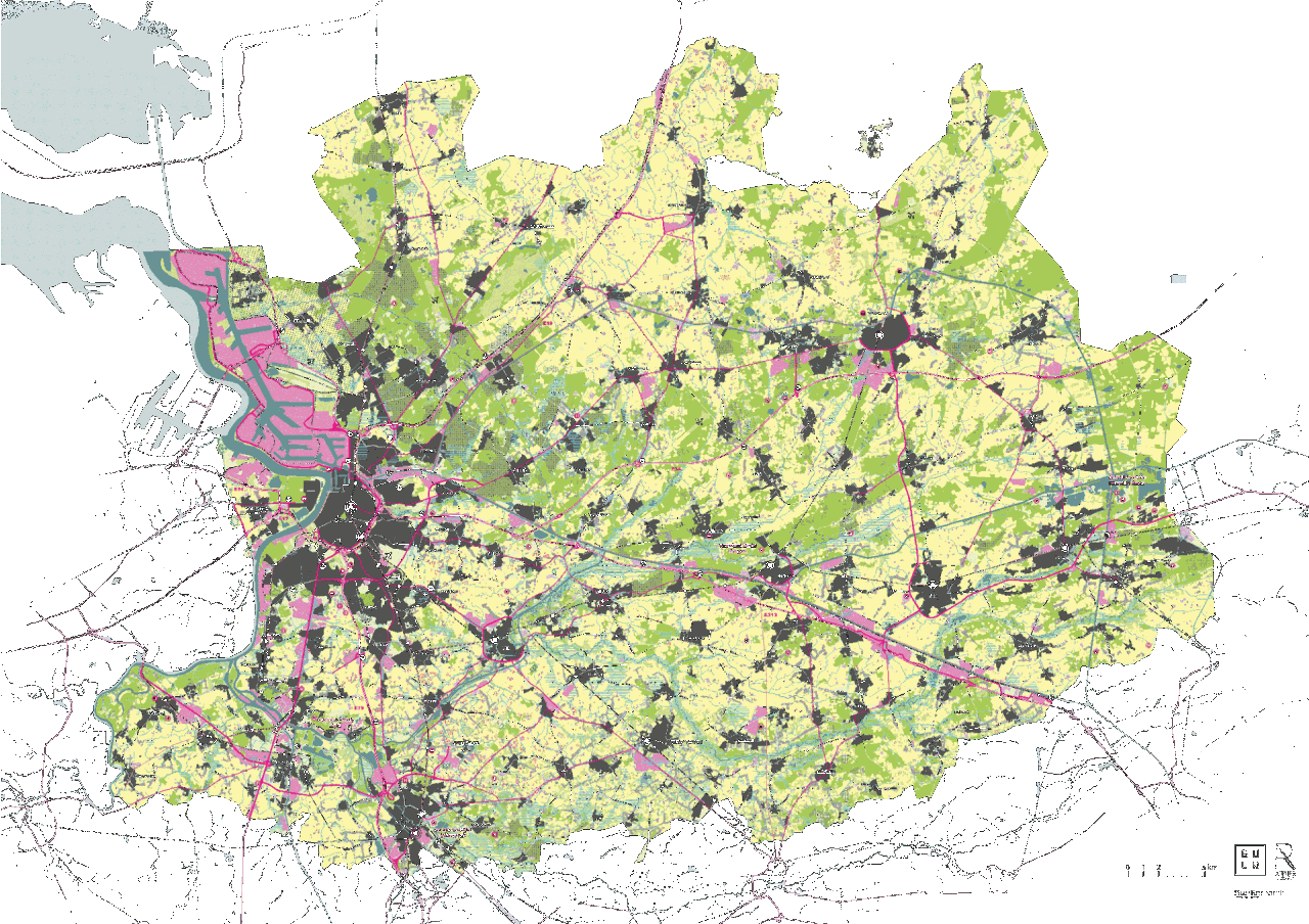 Kaart cultuurlandschap