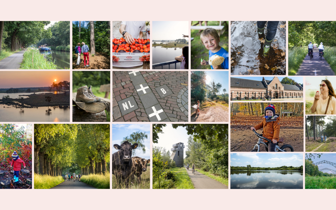 Collage met partners in project Brabant kust de Kempen