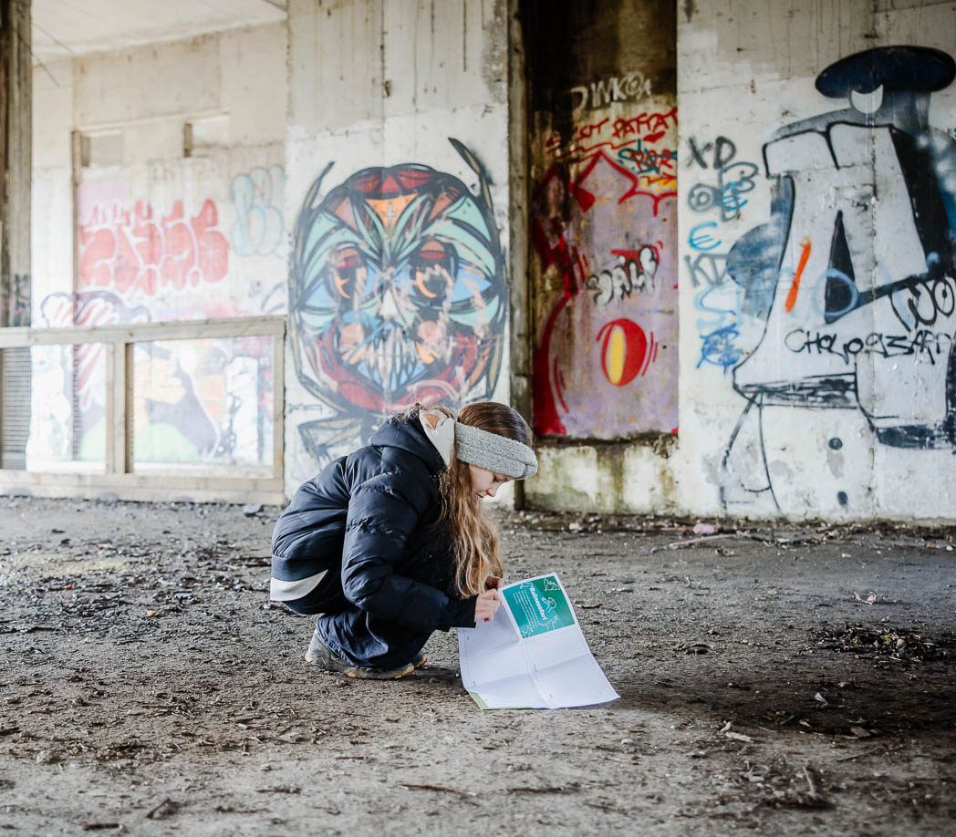 Speurtocht op de hotelruïne