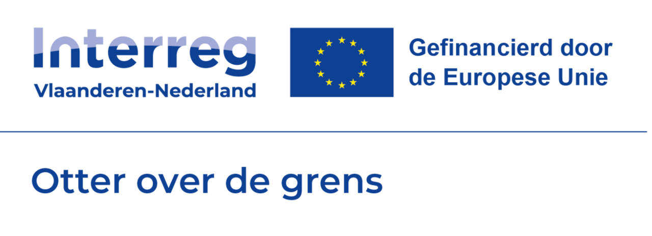 Logo interreg otter over de grens