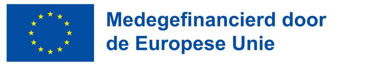 Medegefinancierd door de Europese Unie - logo Vlaanderen en Europa