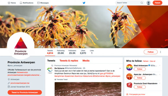Twitter omslagfoto