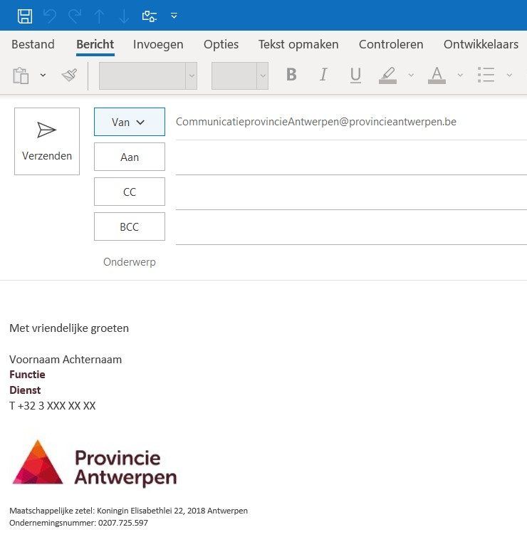 E-mailhandtekening