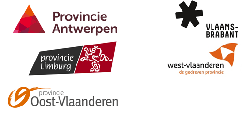 Logo's Vlaamse provincies